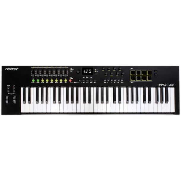 Nektar Impact LX 61 mk3 MIDI Kontroller Keyboards